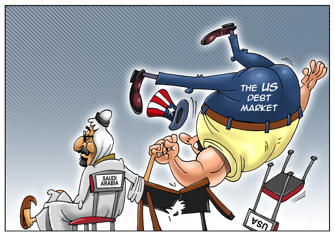 Arab Saudi berpotensi menjatuhkan pasar obligasi AS