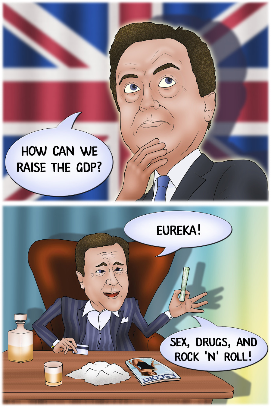 UK economy to rise thanks to illegal drugs and prostitution