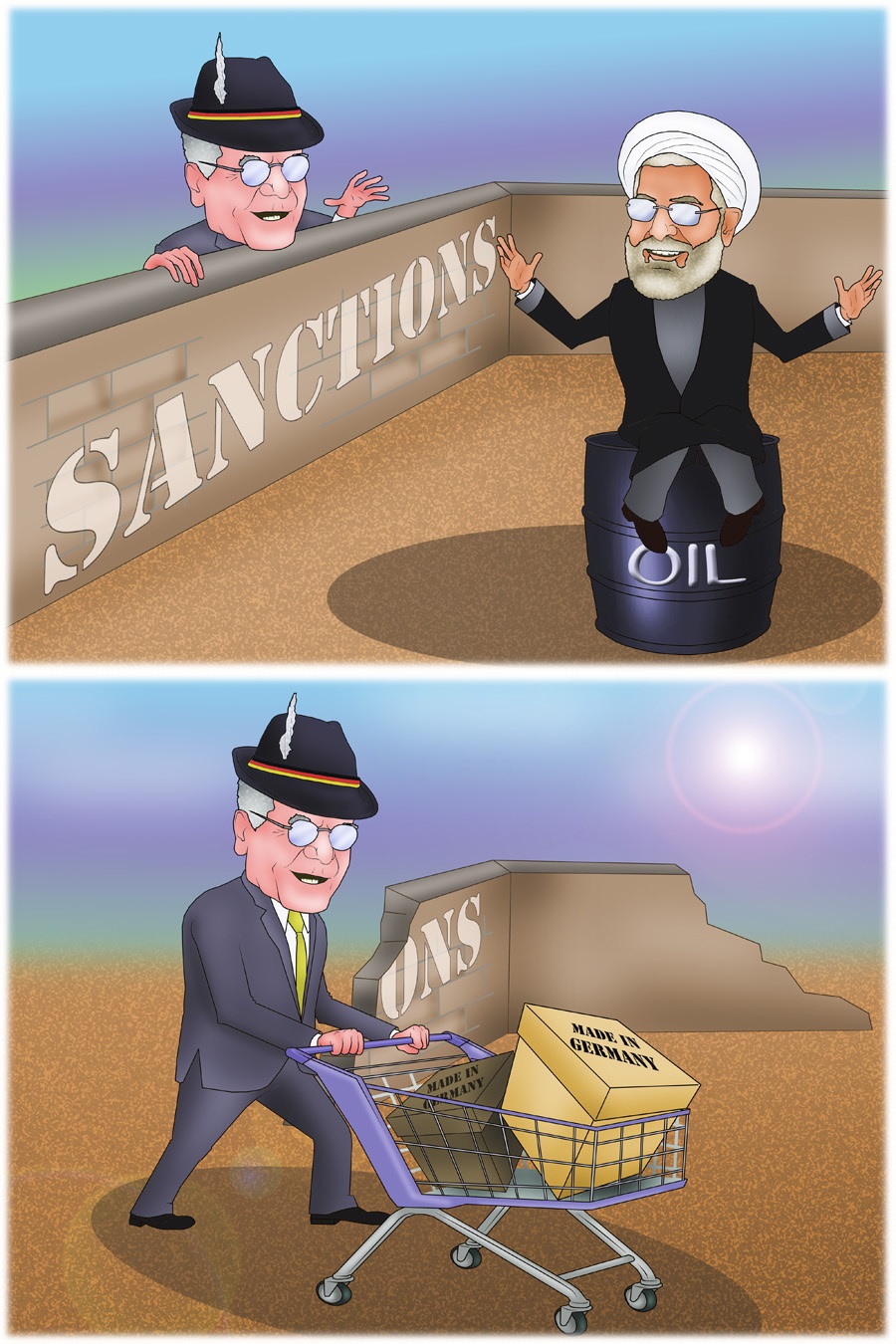 Германия рассчитывает получить многомиллиардные контракты с Ираном 