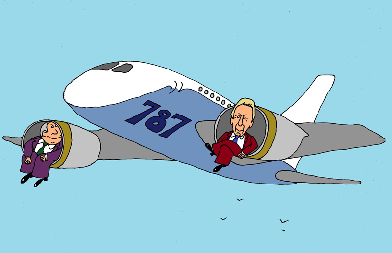 Dreamliner flies again