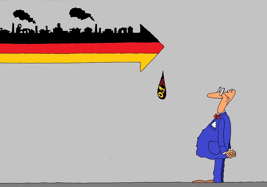 В Германии снизился индекс делового климата