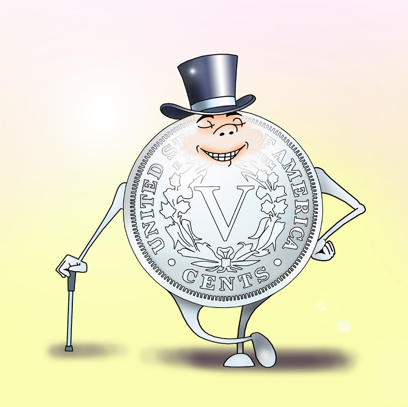 Раритетные пять центов продали за 3 миллиона долларов