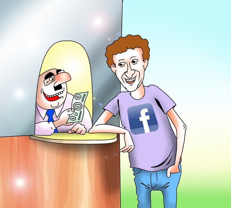 Zuckerberg has his pay cut to $1