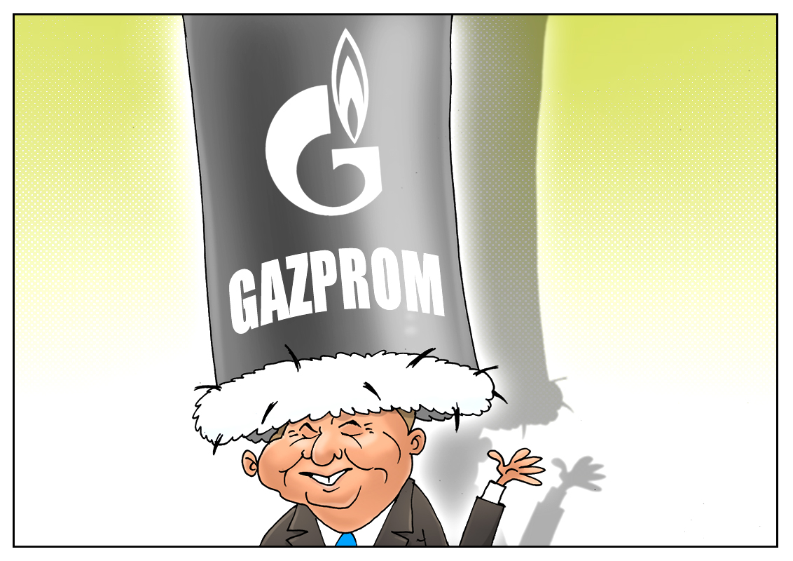 Gazprom sells gas at record pace