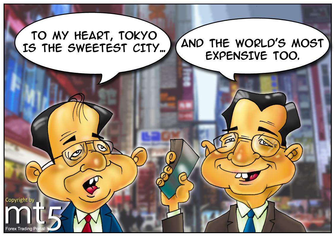 Tokyo is the world’s most expensive city