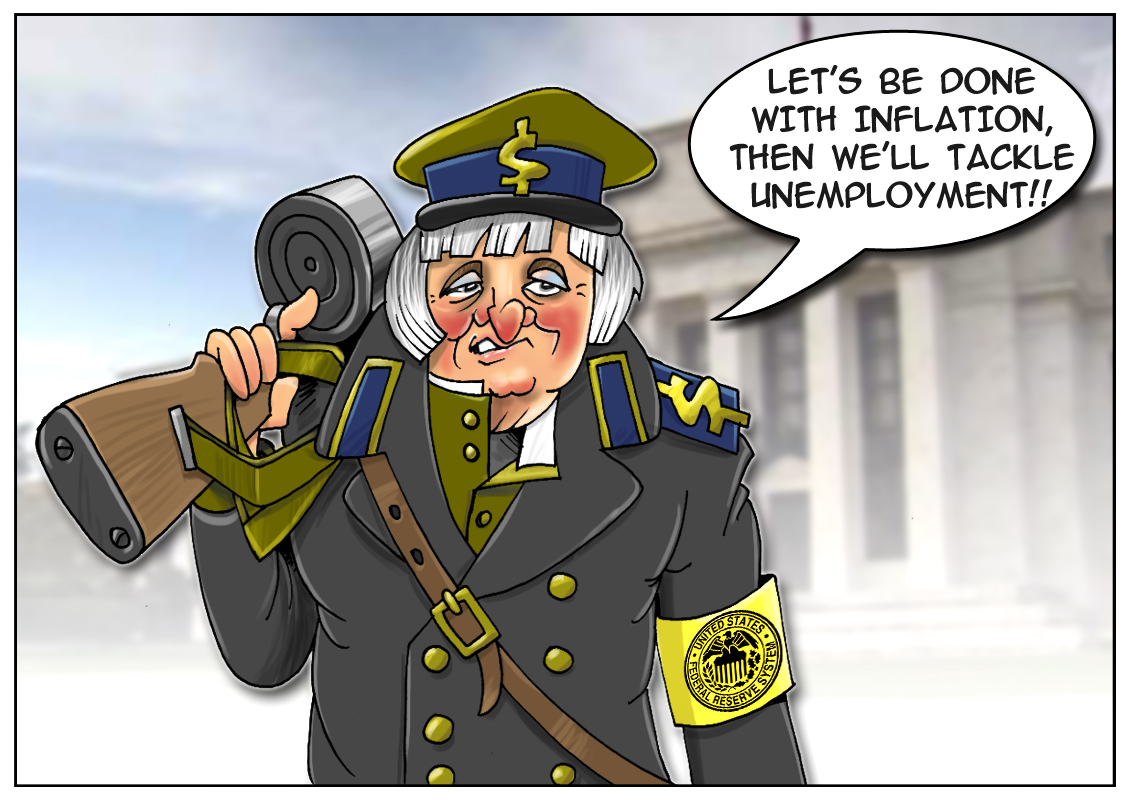 Yellen: central banks fail to predict inflation