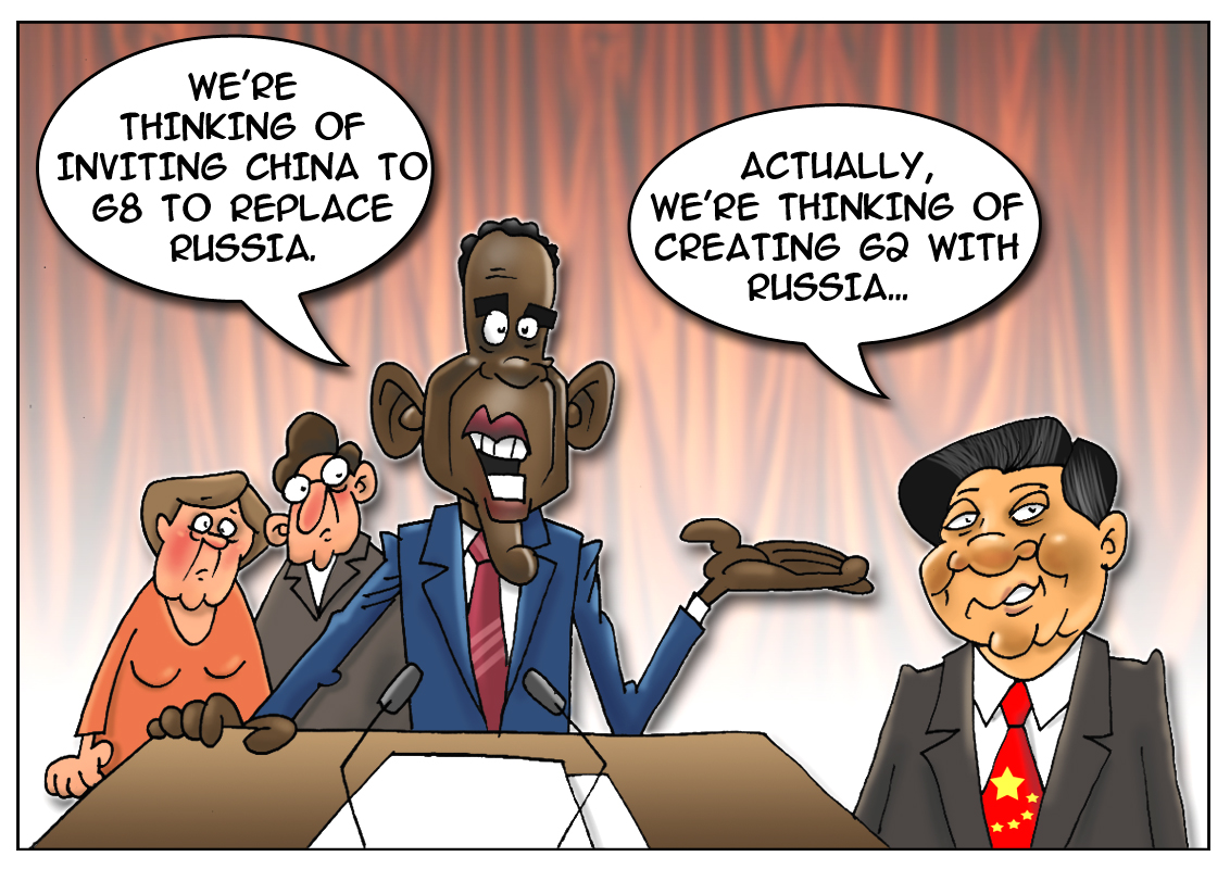 Will China replace Russia in G8?