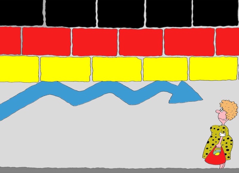 Потребительские цены в ФРГ не изменились в годовом выражении