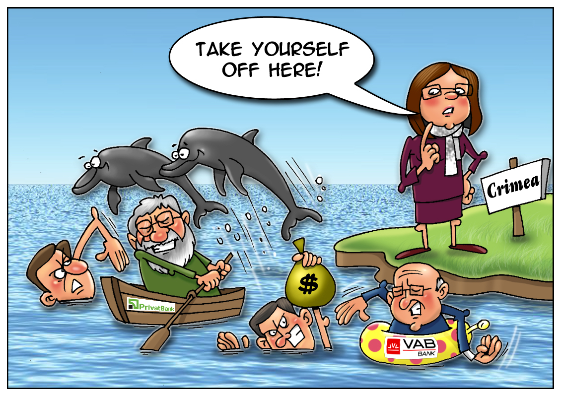 Russia boots out Ukrainian banks from Crimea