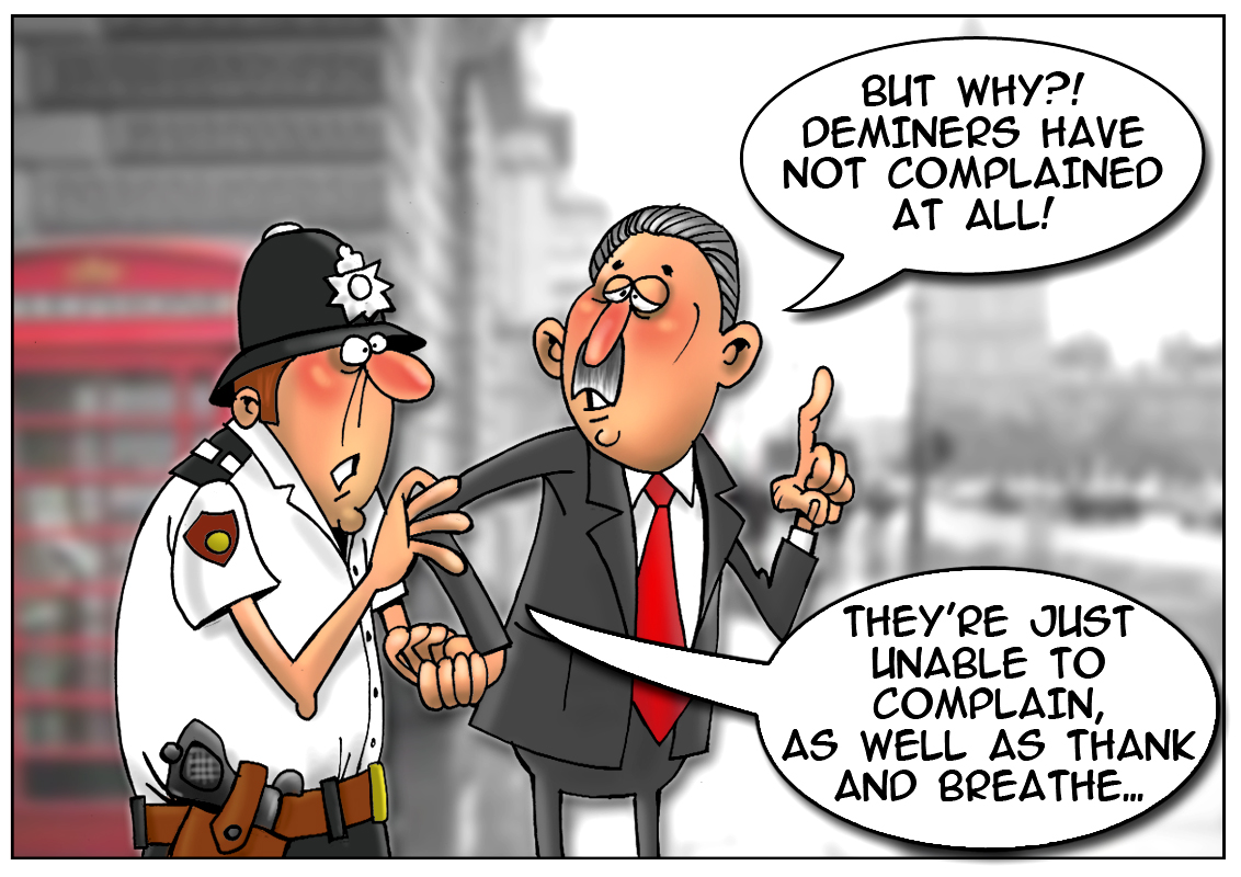 Real imprisonment for fake bomb detectors