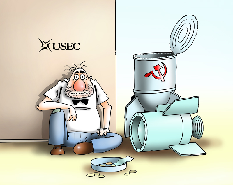 The only US producer of enriched uranium becomes bankrupt