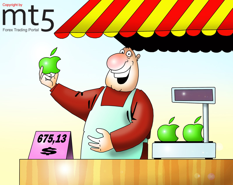 Saham Apple Memperbarui Catatan Ketinggian