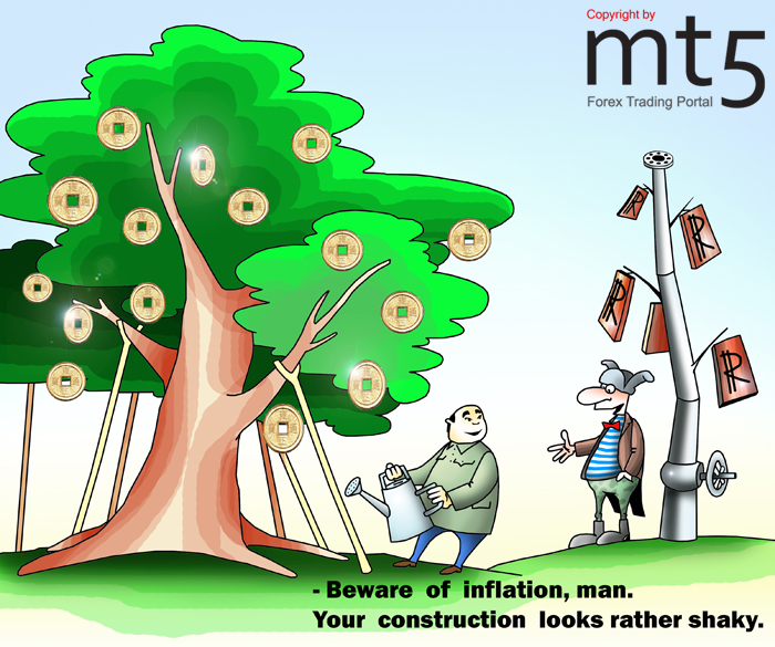 The GDP advance in China became ambiguous again