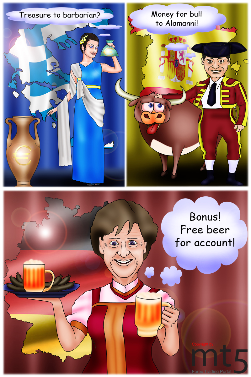 Klien Bank Yunani Dan Spanyol Memindahkan Uang Tunai ke Jerman