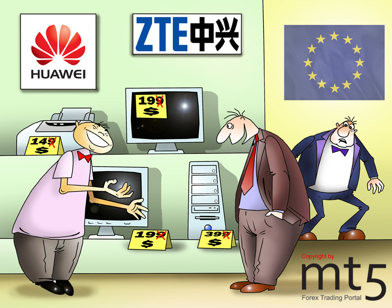 UE menuduh Cina mengenai peralatan jaringan yang dibawah harga standar 