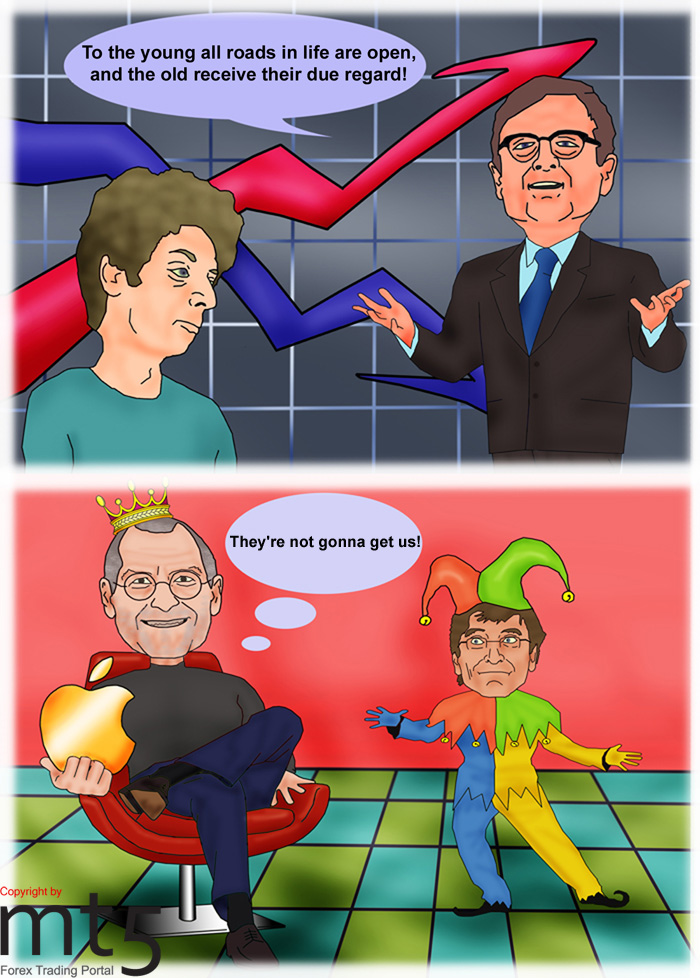 Google dropped out from trinity of the most expensive high-technology companies of the world 