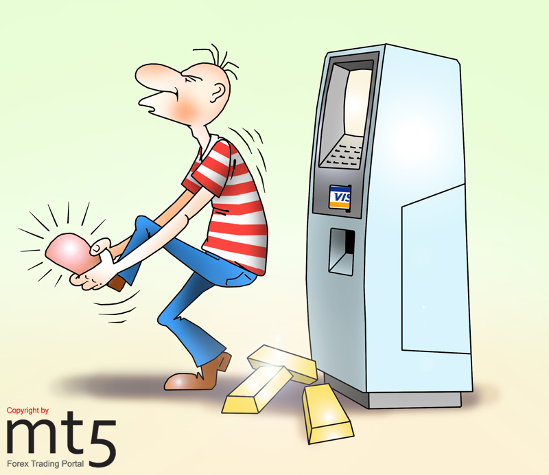 Gold vending machine opened in Great Britain