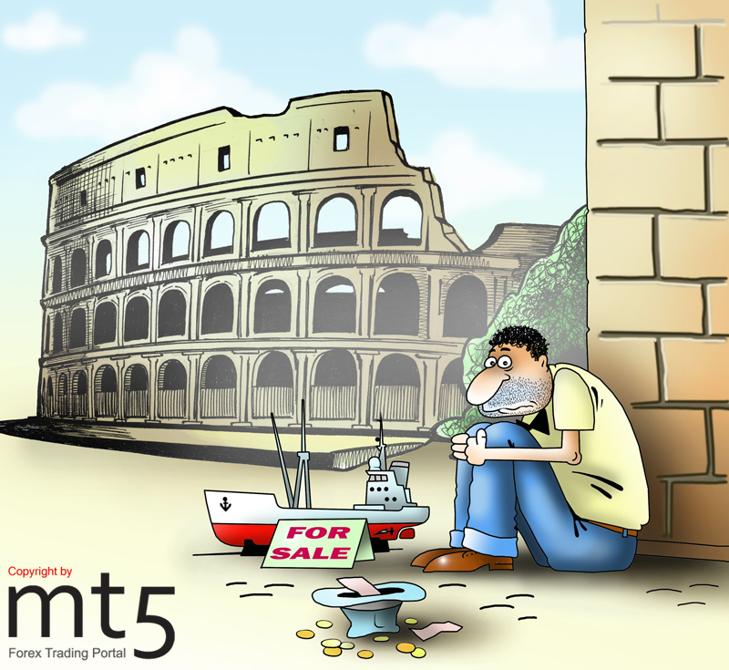 Pemerintah Italia Menjual Obligasi Senilai 10 Miliar Euro