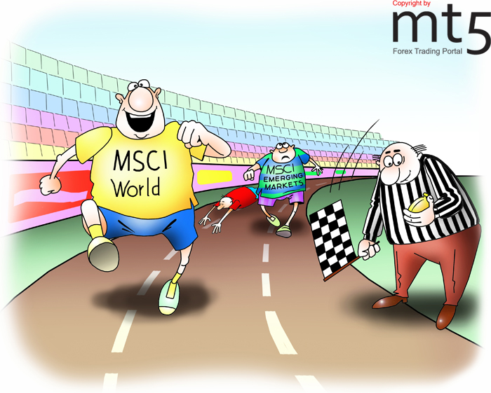 Stock market indices of developed countries show the best start of the year in XXI century