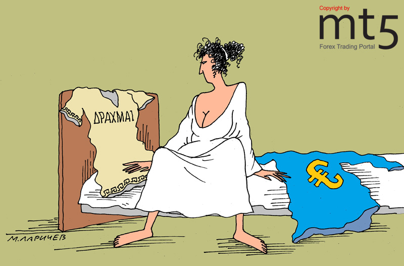 Perusahaan Inggris mempersiapkan untuk mengeluarkan Drachma Yunani