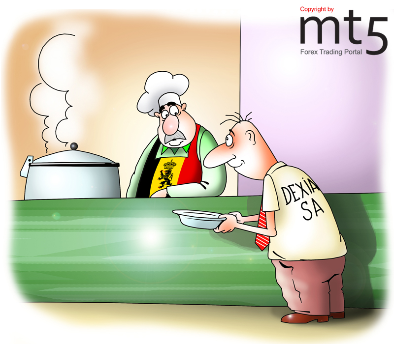 Nasionalisasi Dexia akan seharga 4 milyar Euro 