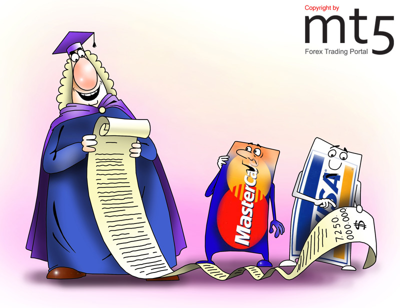 Visa dan MasterCard membayar $7 miliar untuk Bentrokan Harga