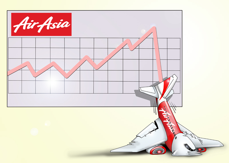 AirAsia shares sink 11% after disappearance of plane