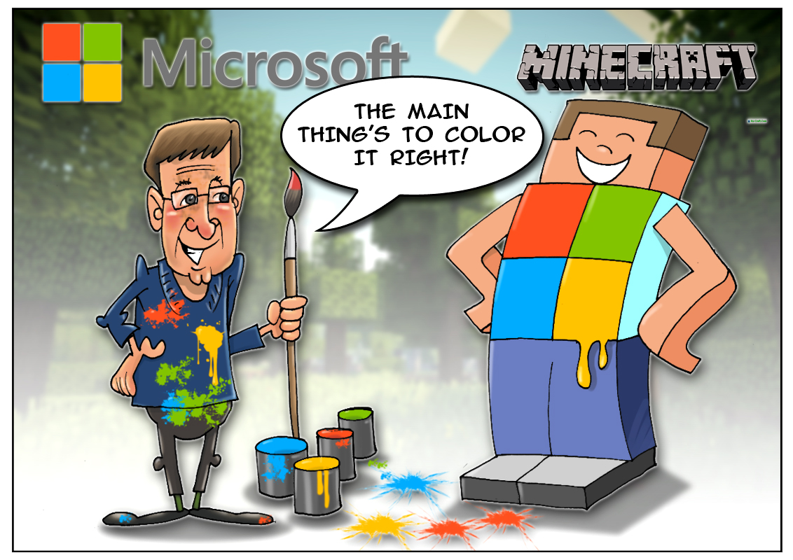 Microsoft buys Minecraft maker for $2.5 billion 