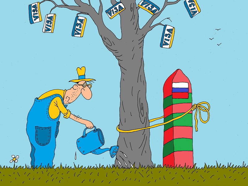 Visa to keep its business in Russia 