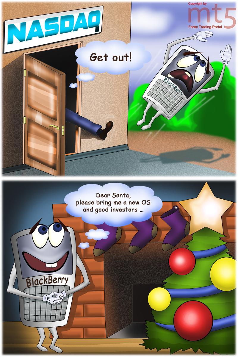 Pembuat Blackberry Turun dari Indeks Terkemuka