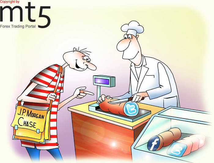 The U.S. investment bank in talks to buy stake in Twitter