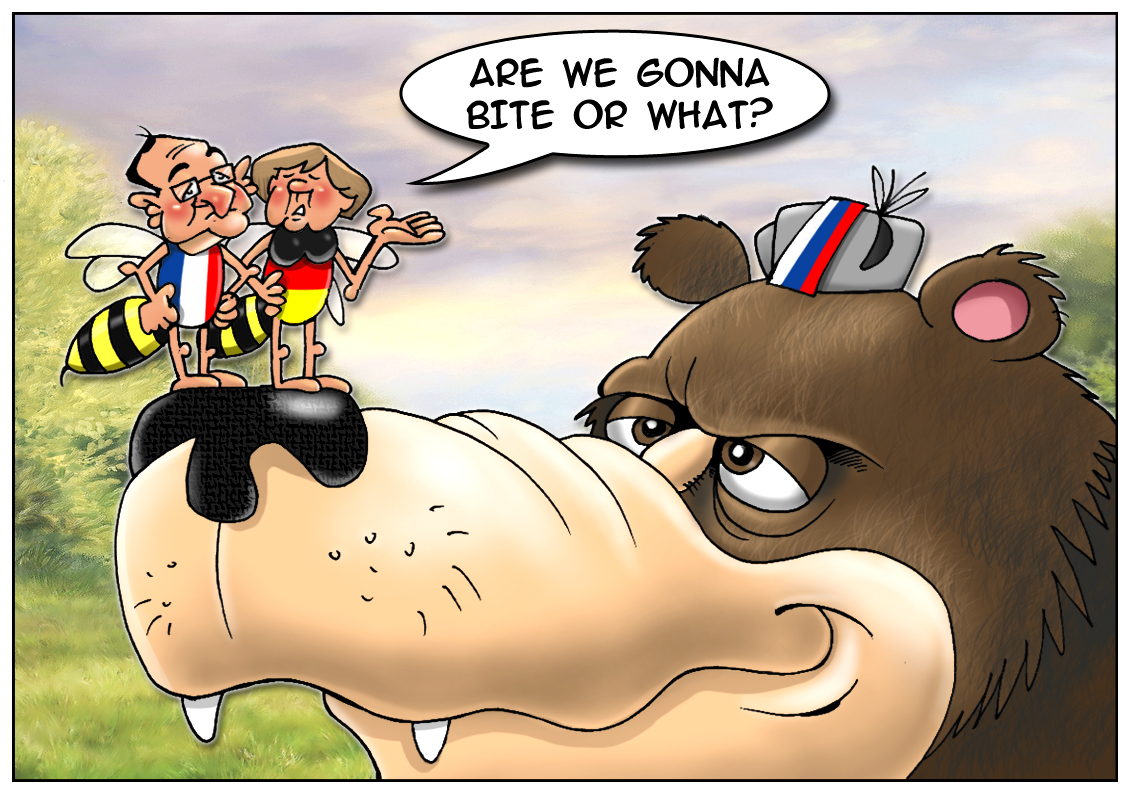 U.S. and EU band together against Russia