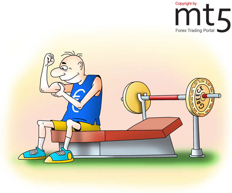 EU decision to allocate the bailout to Greece increased the euro rate