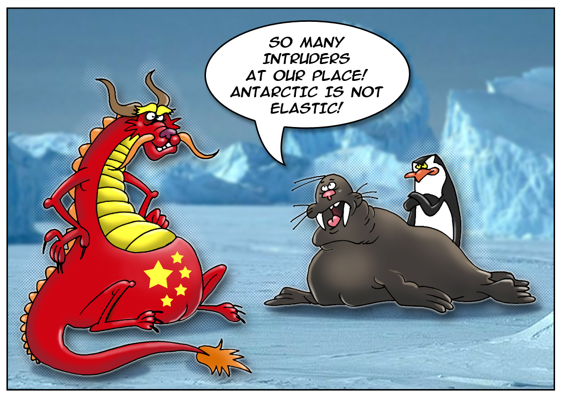 China pursues strategic aims in Antarctica
