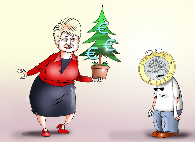 Литва вступила в зону евро 