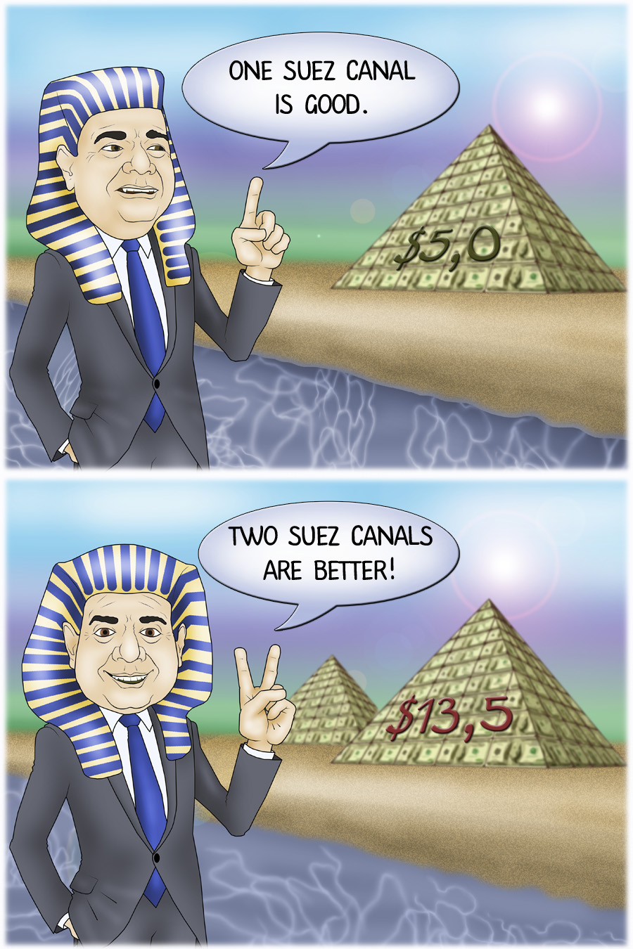 New Suez Canal to be built in Egypt 