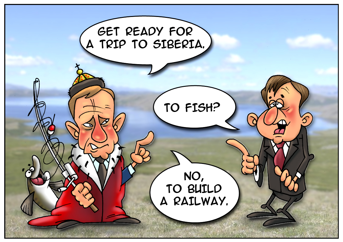 Russian President sets a task to build more railways