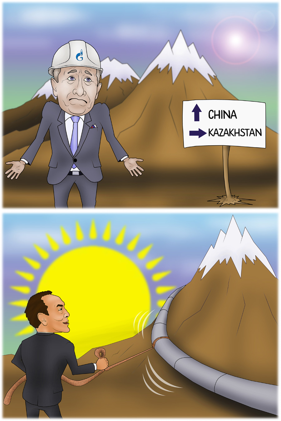 Kazakhstan offers to change pipeline route from Russia to China