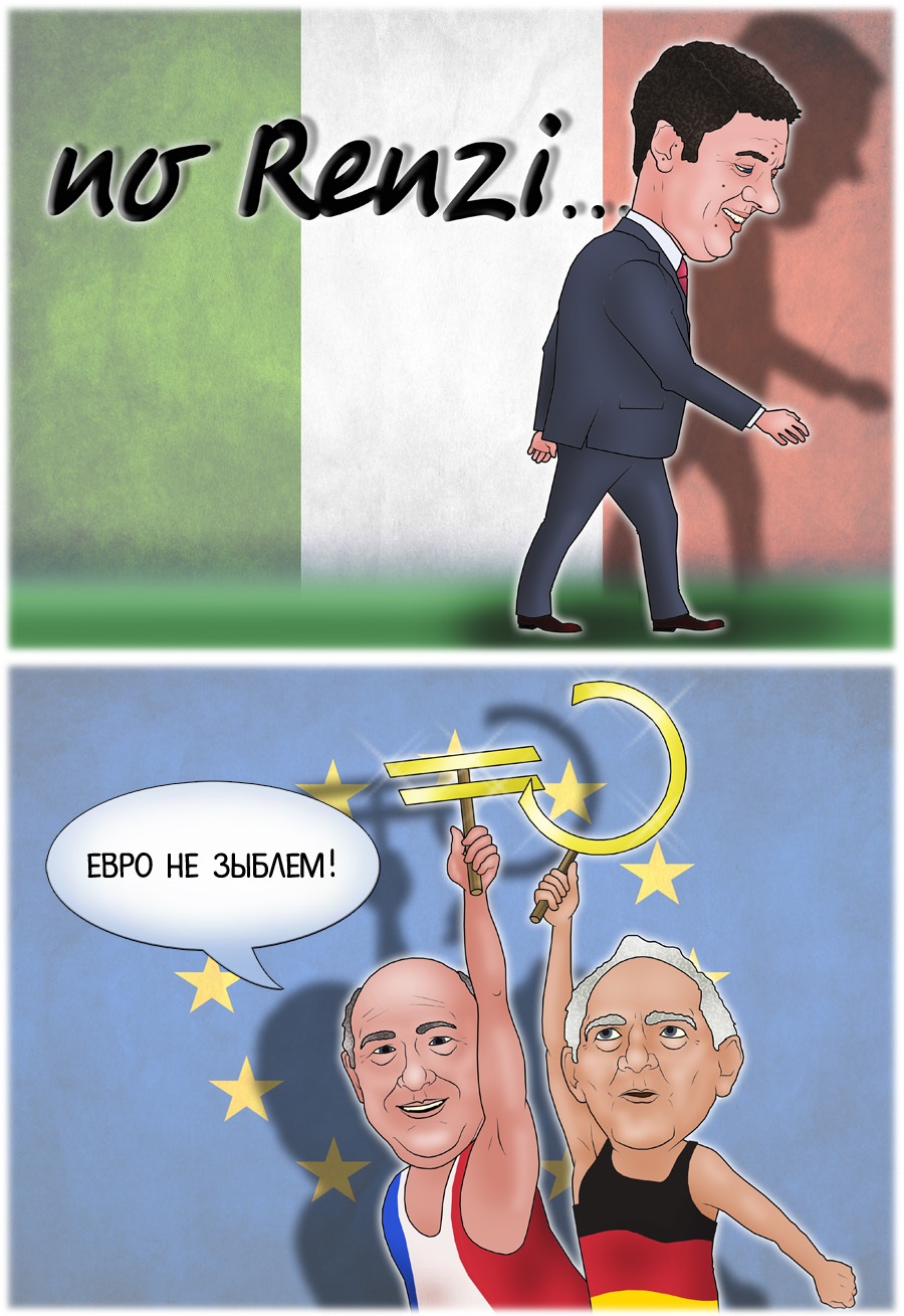 Франция и Германия заявили о незыблемости евро после референдума в Италии