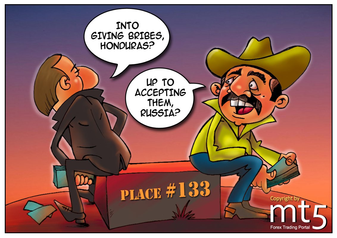 Rusia Naik Dalam Peringkat Persepsi Korupsi