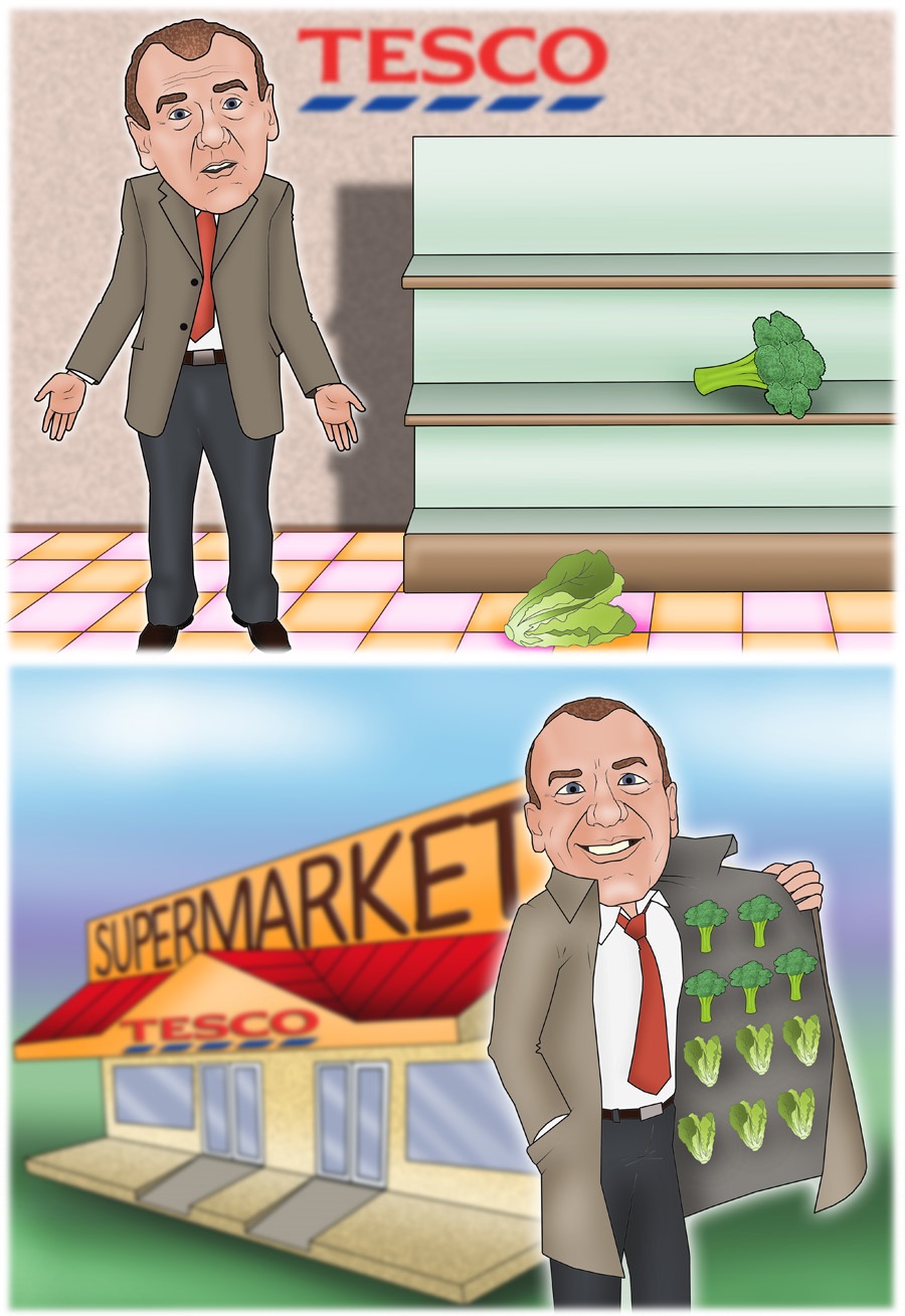 BritanIA Raya kekurangan pasokan sayur