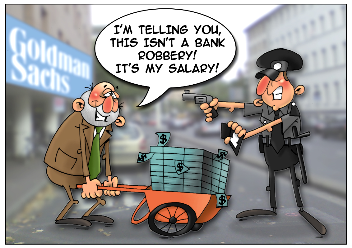 Top highest paychecks in banking services