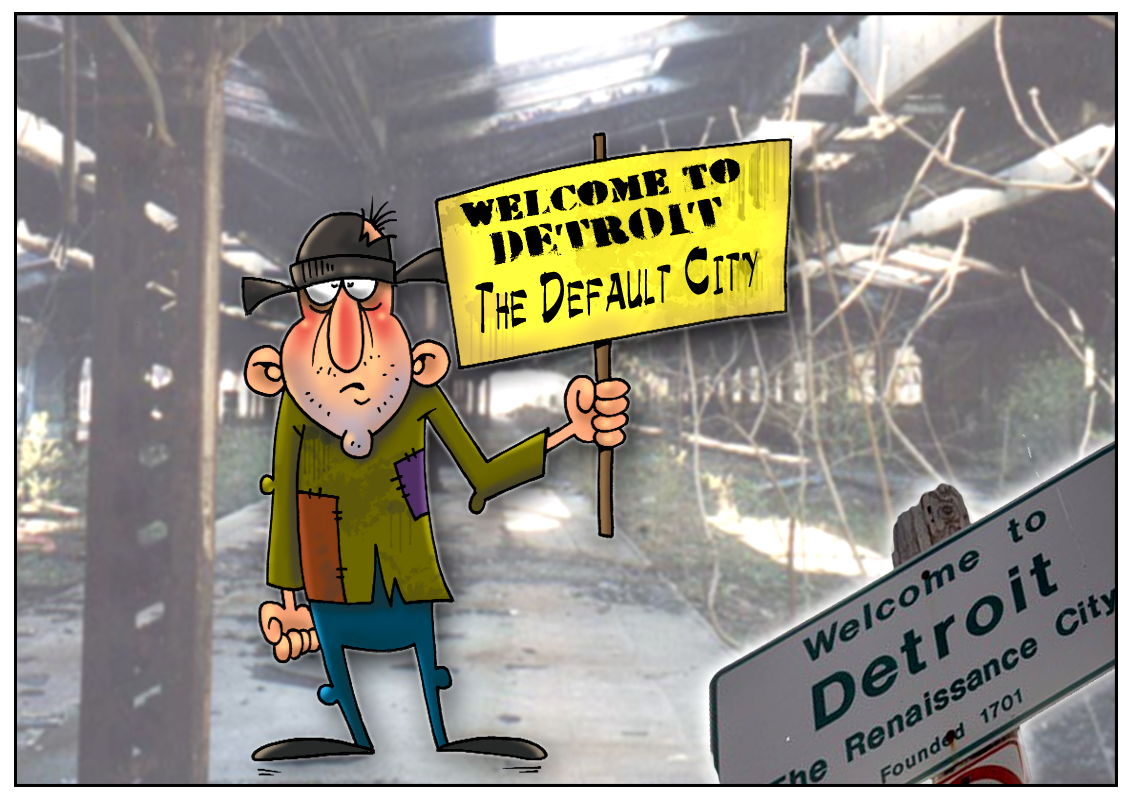 Detroit screaming SOS