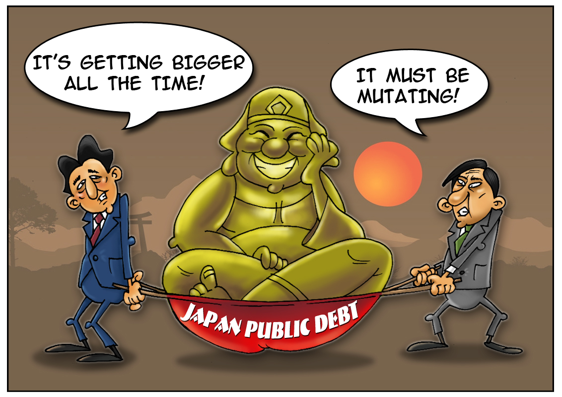 Japan debt breaches a quadrillion level