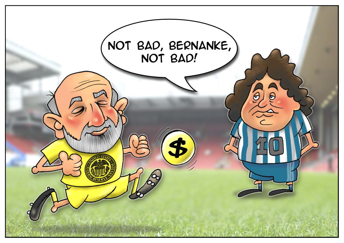 Bernanke&rsquo;s Maradona effect