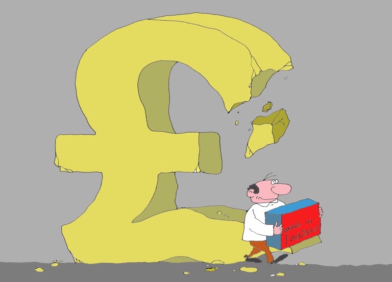 Торговый дефицит Британии стремительно возрос