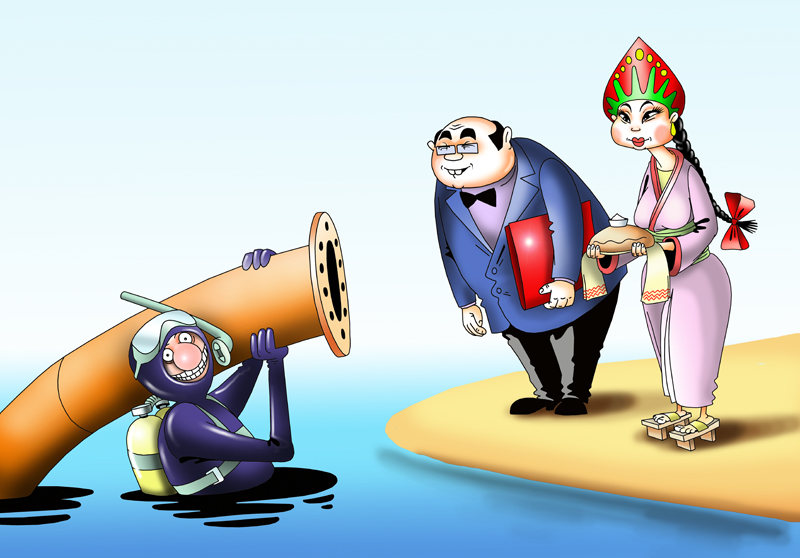 Japan suggested to Russia to build gas pipeline