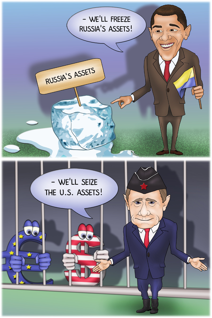 Russia ready for counter sanctions against EU and U.S.