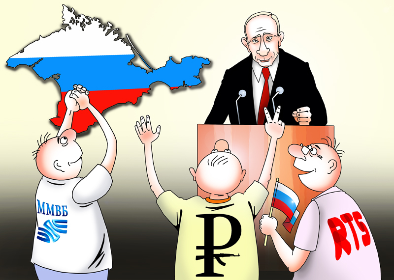 Putin&rsquo;s speech lifts RTS and MICEX