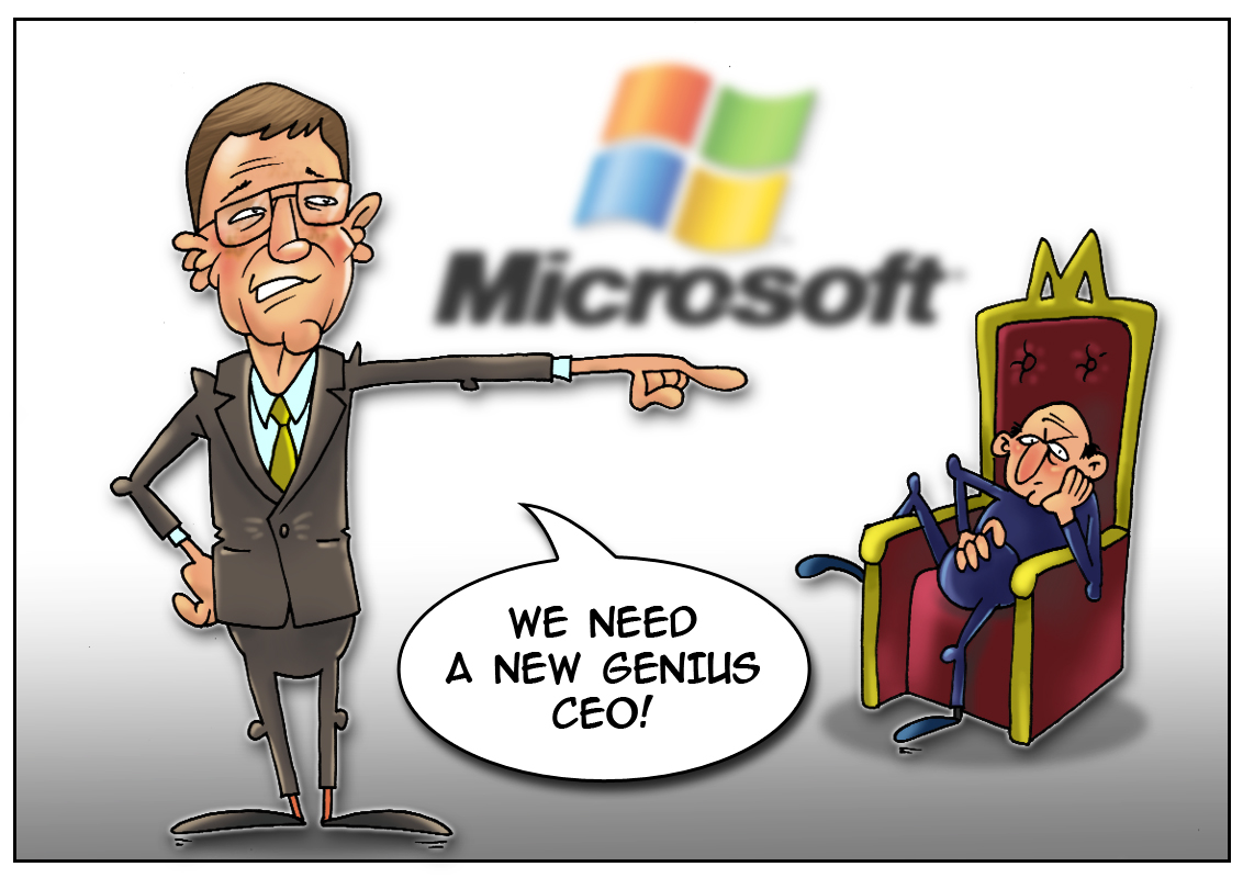 Microsoft CEO heading for the door